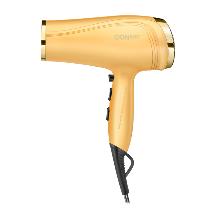 Secadora  InfinitiPro by Conair 1875W Smooth Fusion Amarilla