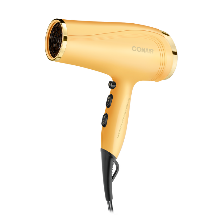 Secadora  InfinitiPro by Conair 1875W Smooth Fusion Amarilla