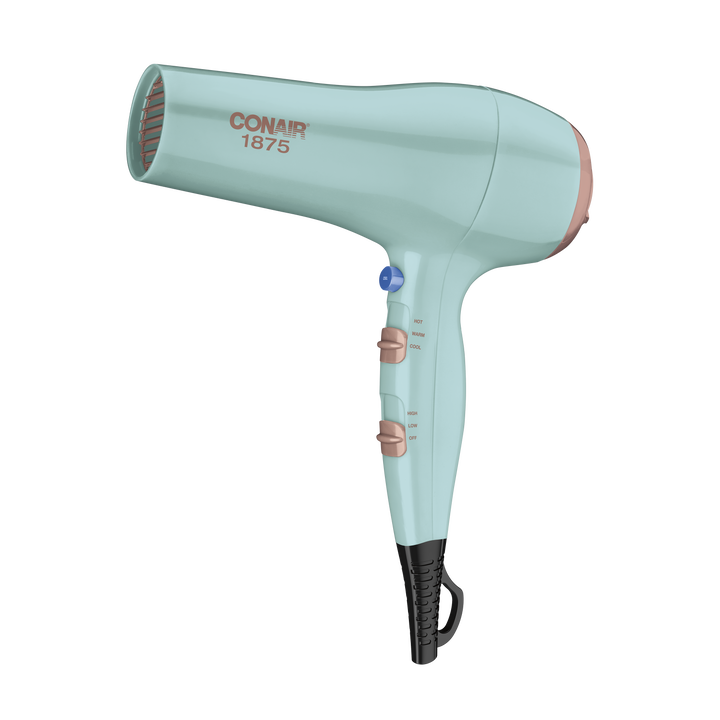 Secadora Conair Natural Infusion Doble Cerámica, Aceite de Aguacate y Coco 1875W Menta