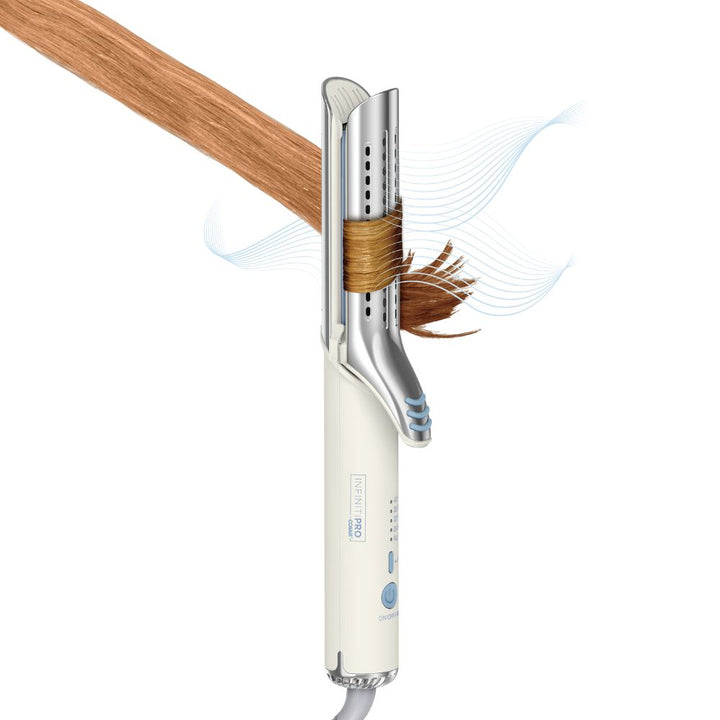 Alaciadora y Rizadora 2 en 1 con Aire Frío