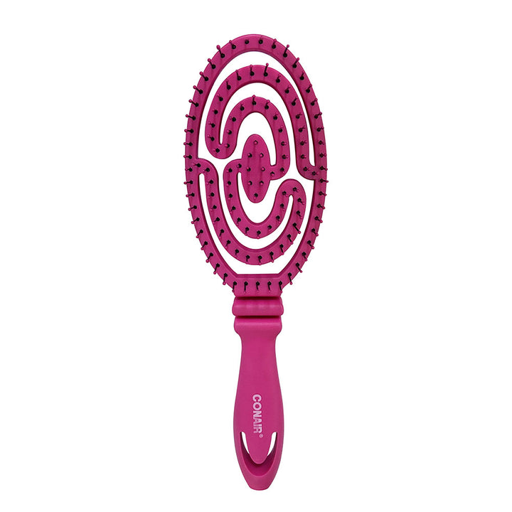 FLEXIBLE OVAL VENT HEAD BRUSH