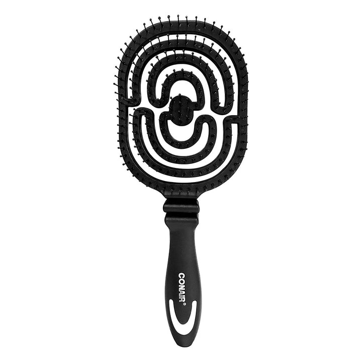 FLEXIBLE WIDER OVAL VENT HEAD BRUSH
