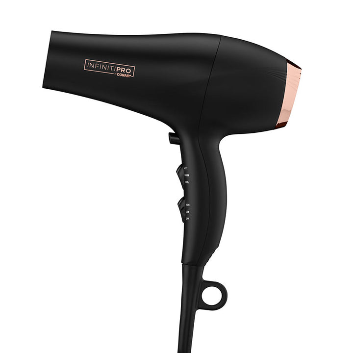 Secadora InfinitiPro by Conair 1875W Negra y Cromo