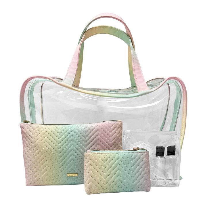 SET DE VIAJE 7 PIEZAS COTTON CANDY