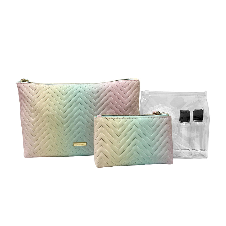 SET DE VIAJE 7 PIEZAS COTTON CANDY