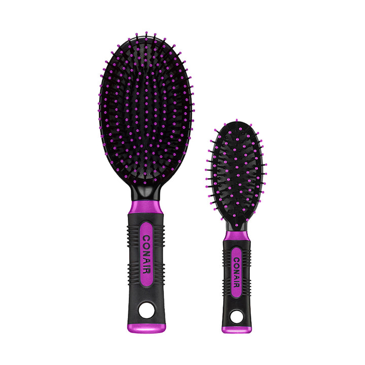 SET DE CEPILLOS OVALADOS CONAIR PROFESSIONALS 2 PZAS