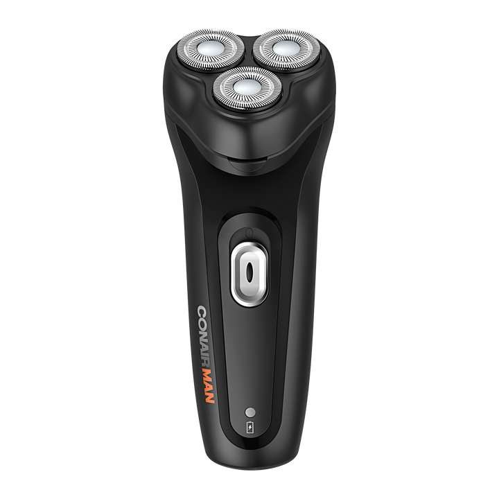 Rasuradora De 3 Cabezas Giratoria Color Negro