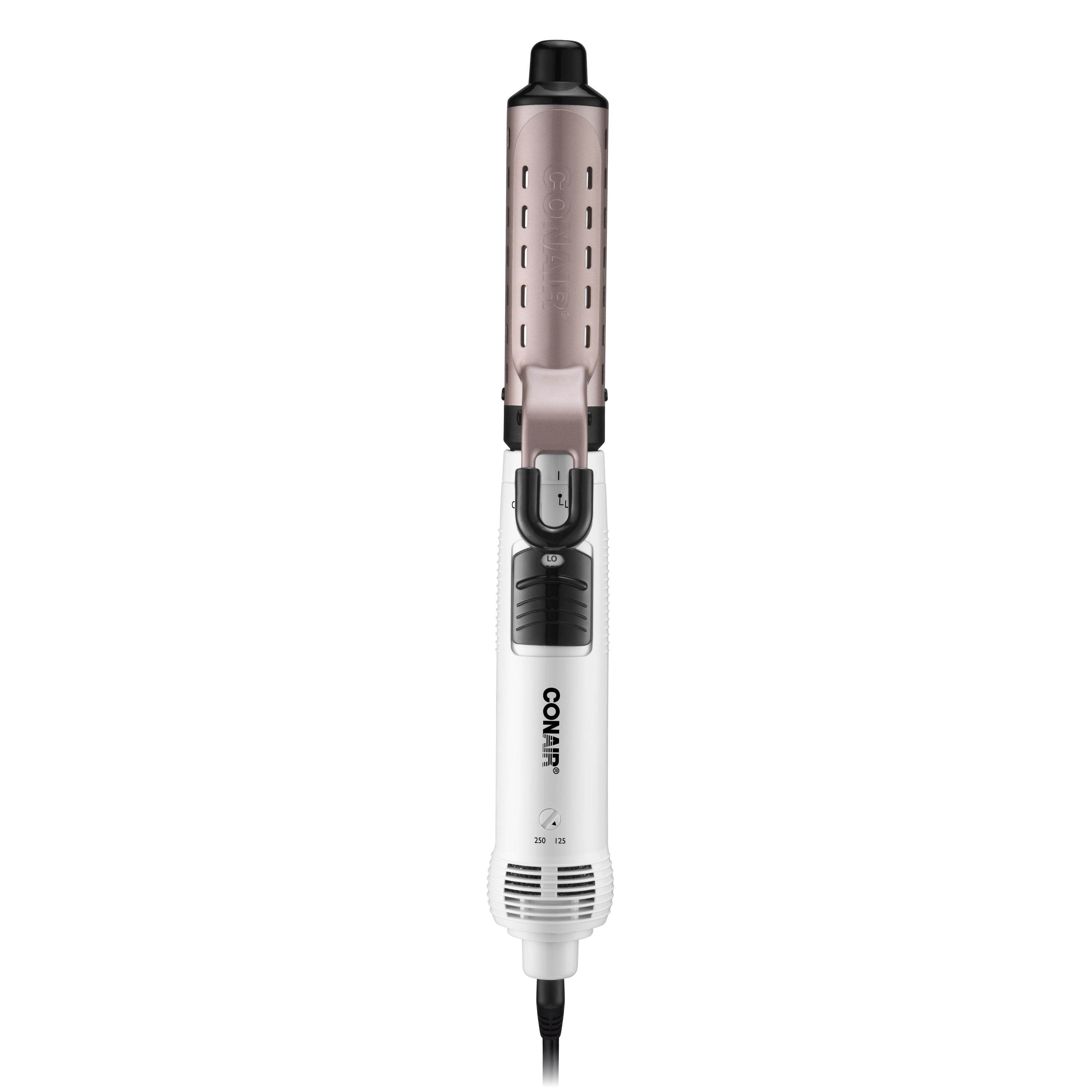 Cepillo de Aire 2 en 1 Intercambiable Conair Doble Cerámica Blanco y Rose Gold