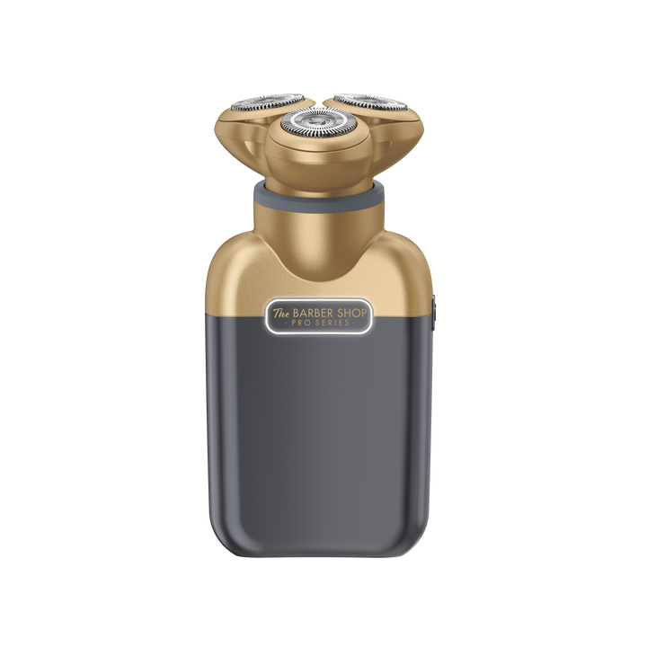 Pro Metal Shaver Cabezal Triple Color Dorado