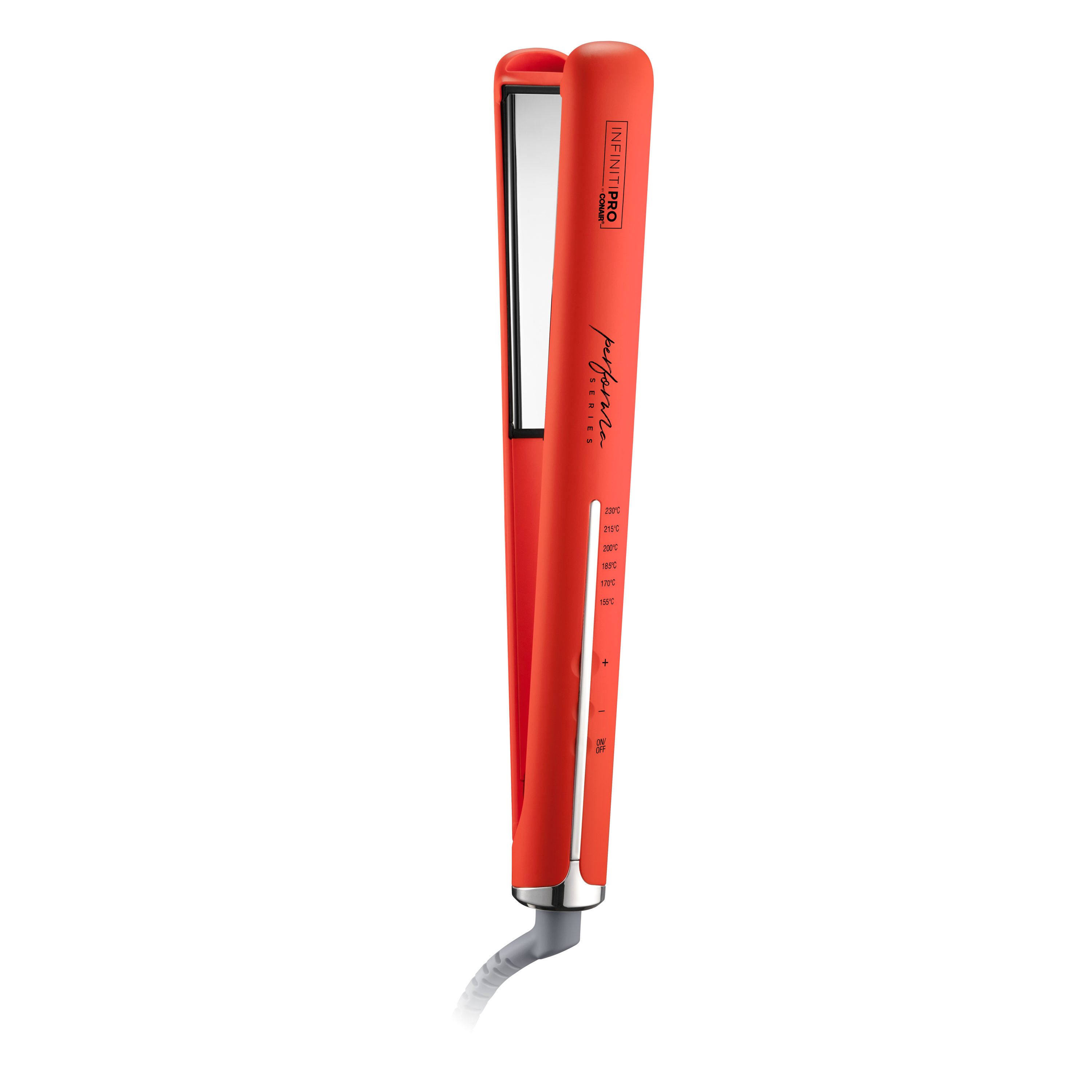 Alaciadora Performa InfinitiPro by Conair Titanio Sólido Naranja