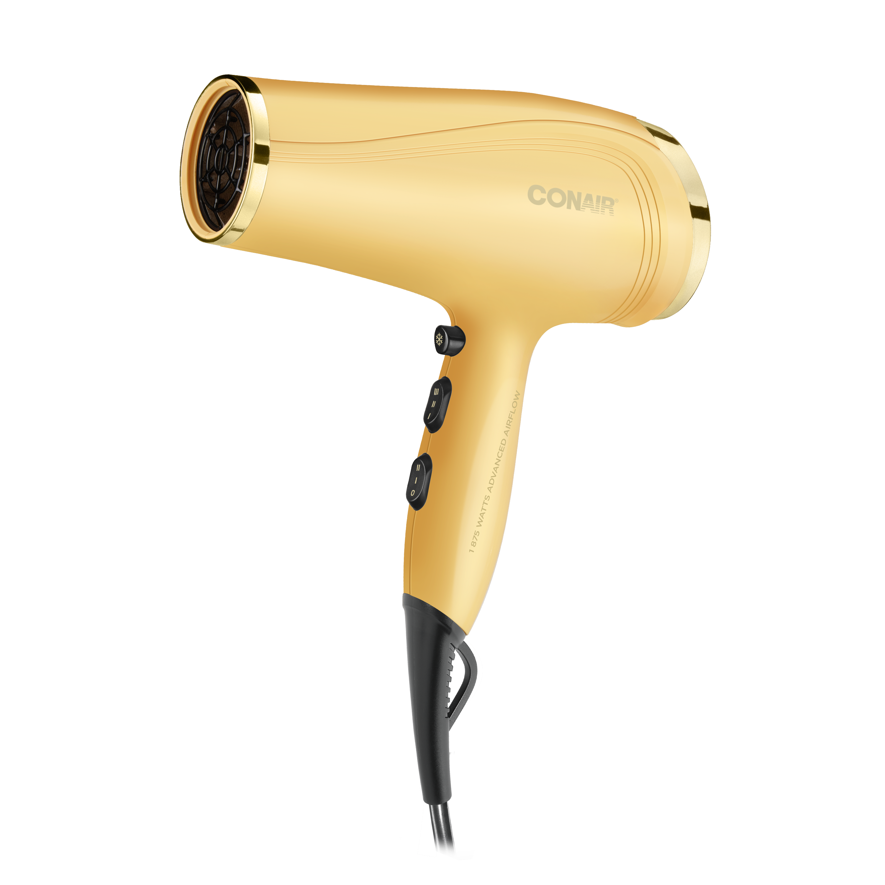 Secadora  InfinitiPro by Conair 1875W Smooth Fusion Amarilla