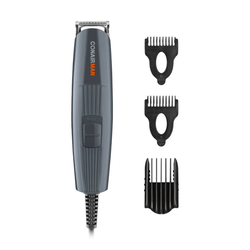 Conair Man Recortadora Alámbrica Todo en Uno- Color Gris