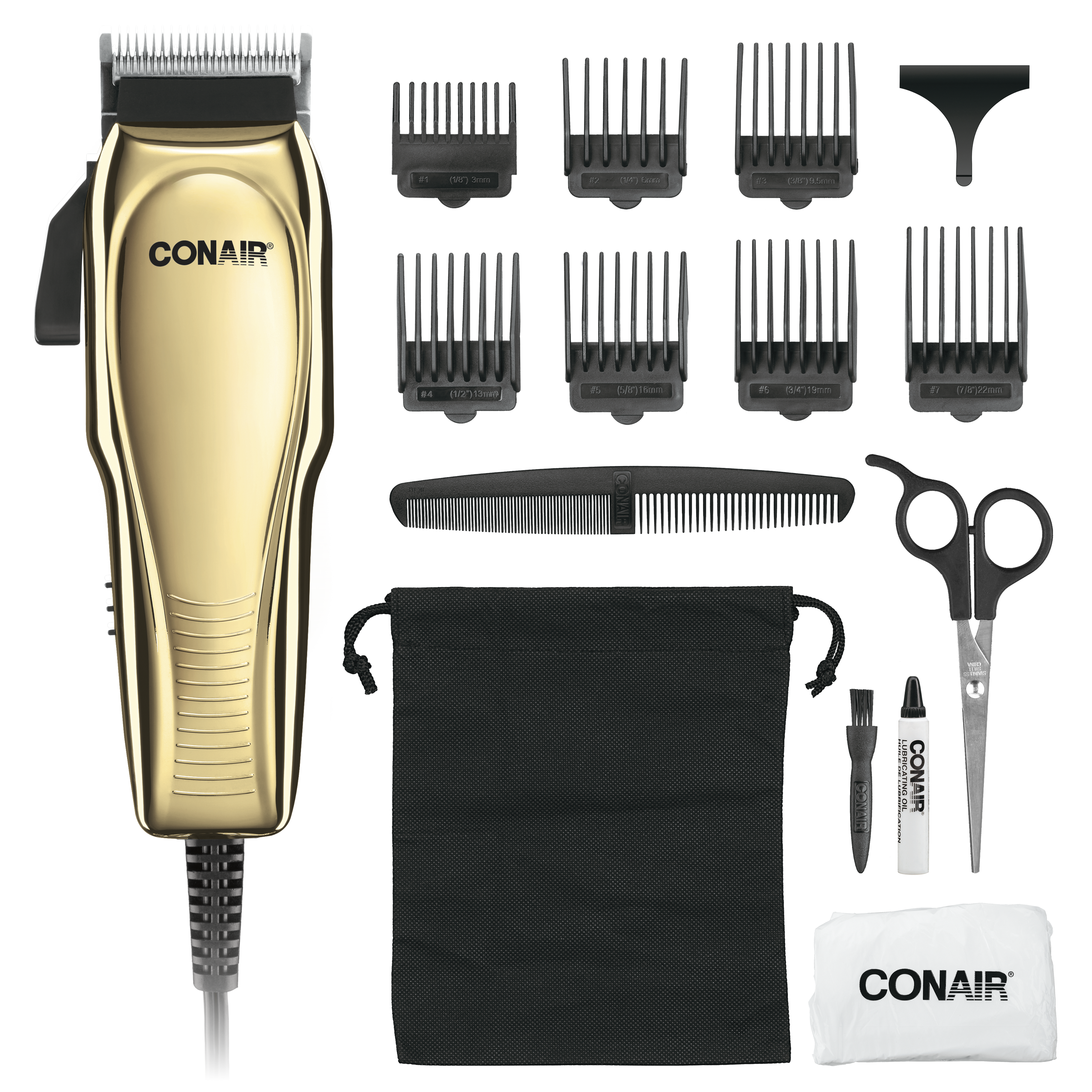 Juego De Peluquería 15 Piezas Cromado