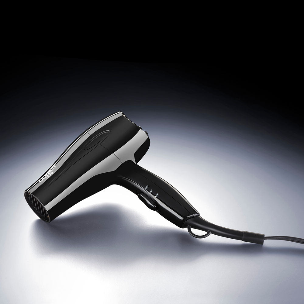 Secadora Conair Negra Secadora Conair 1875W Negra Con Turmalina Y