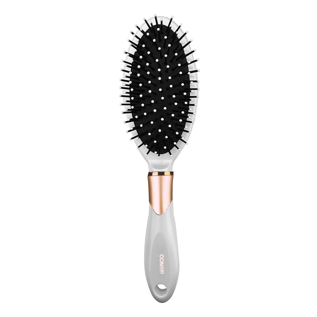 CEPILLO OVALADO VELVET TOUCH WHITE
