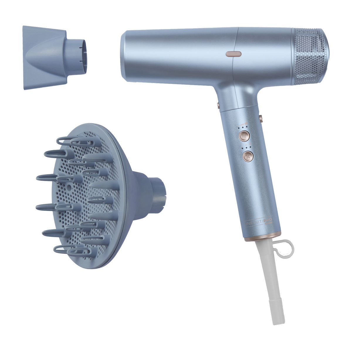 Secadora DigitalAire InfinitiPro by Conair 1875W Azul Metálico