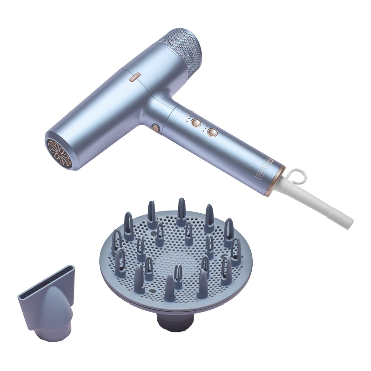 Secadora DigitalAire InfinitiPro by Conair 1875W Azul Metálico