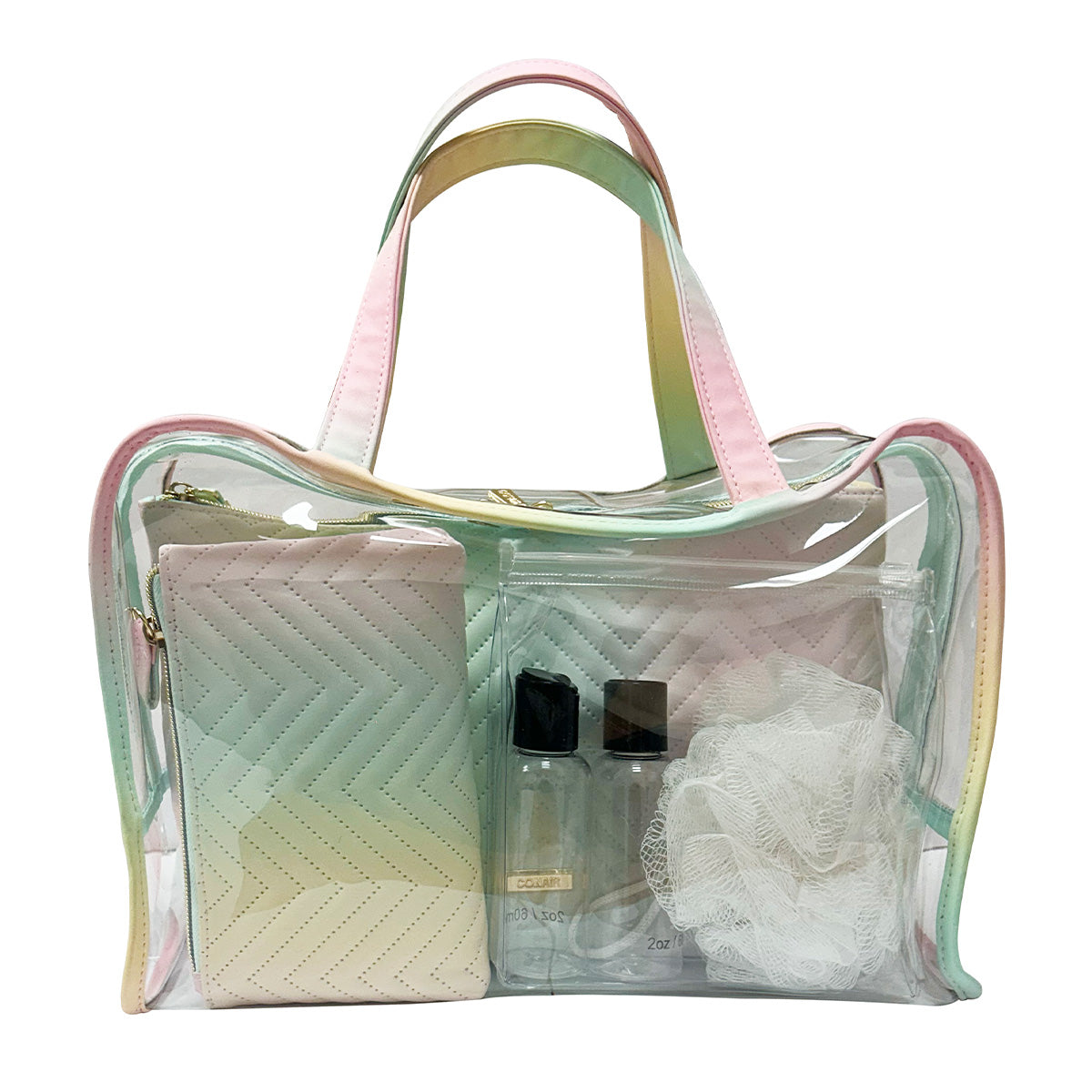 SET DE VIAJE 7 PIEZAS COTTON CANDY