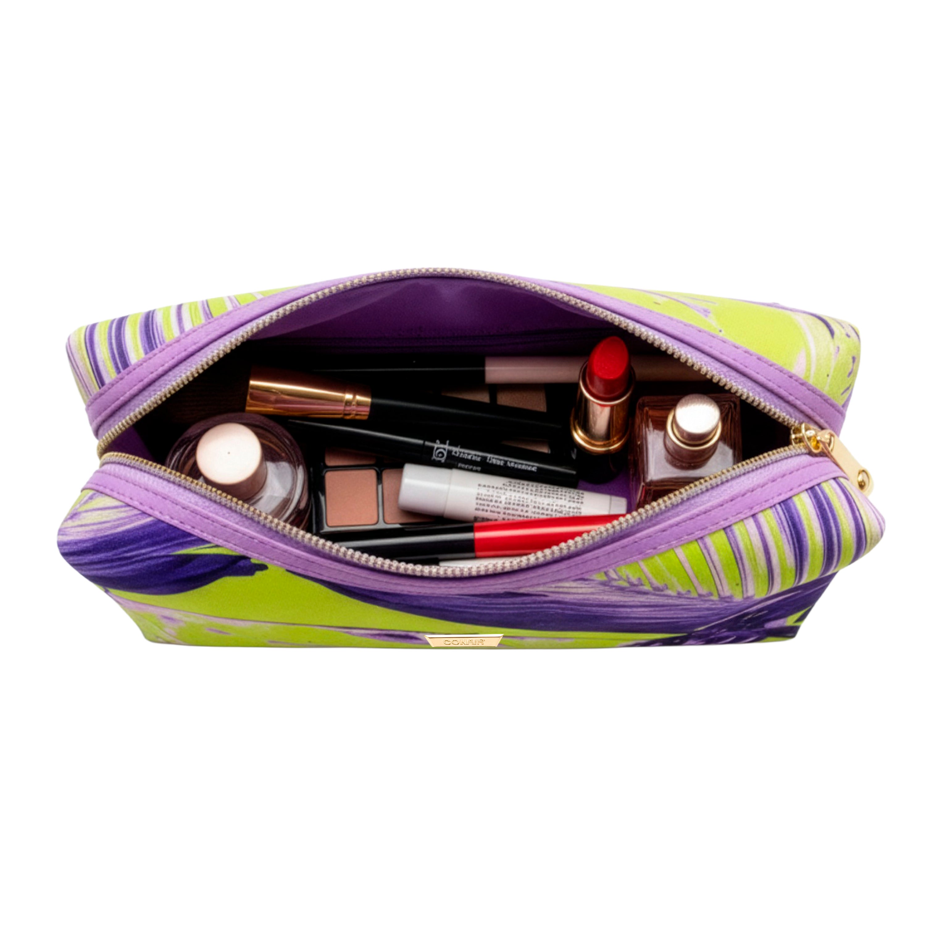 COSMETIQUERA ABSTRACT MORADA CONAIR