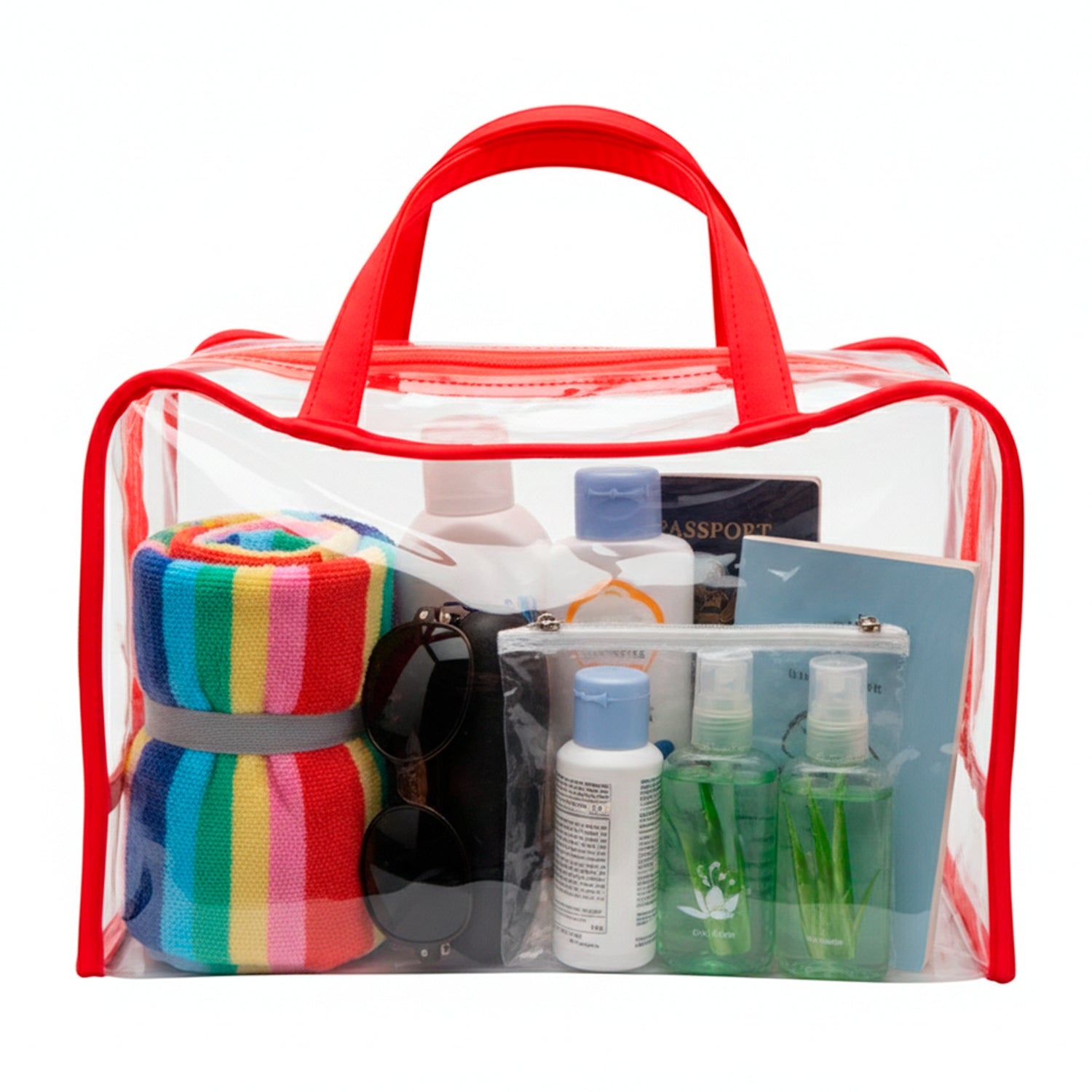 SET DE VIAJE PINK HEART 7 PIEZAS CONAIR