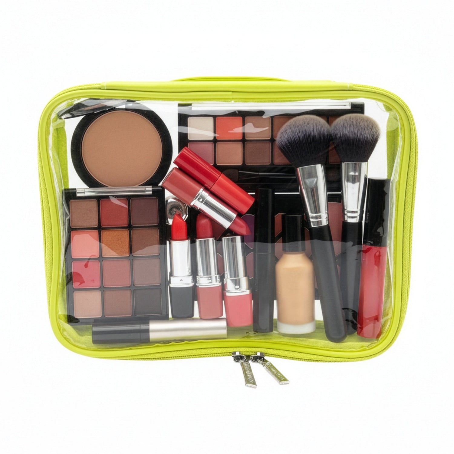 SET  COSMETIQUERAS  VERDE CONAIR 4 PZAS