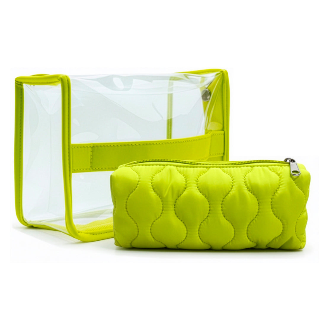 SET NEON LIME CONAIR 2 PZAS