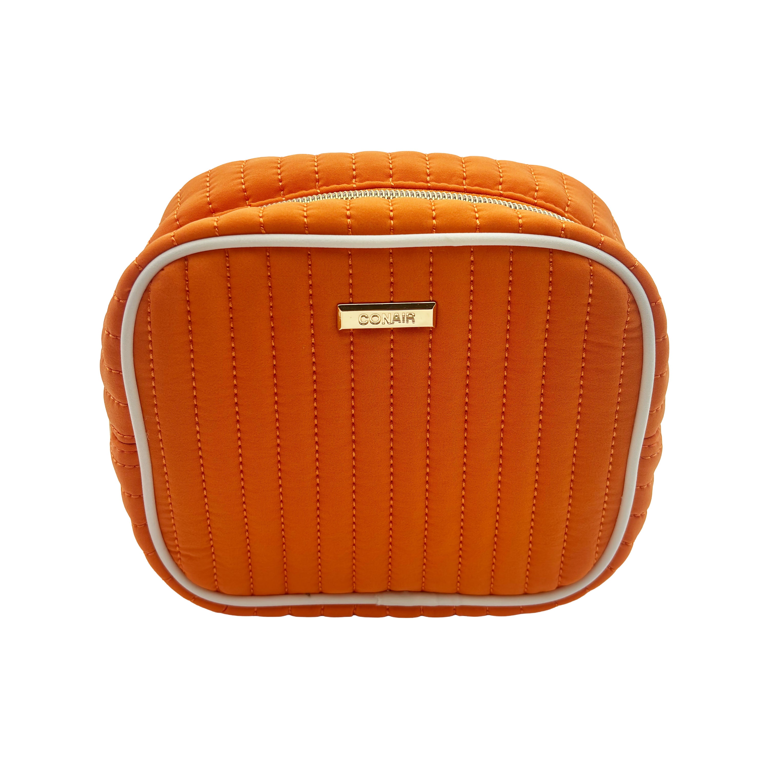 SET NARANJA QUILTED CONAIR 2 PIEZAS