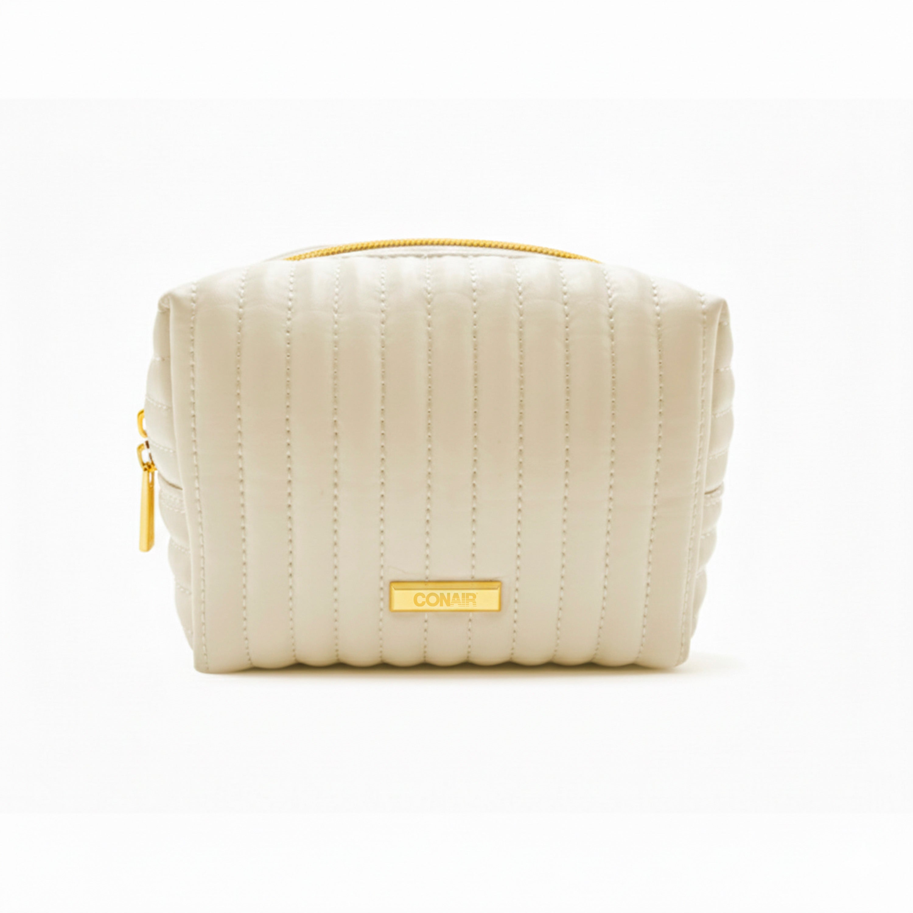 COSMETIQUERA QUILTED CREAM CONAIR