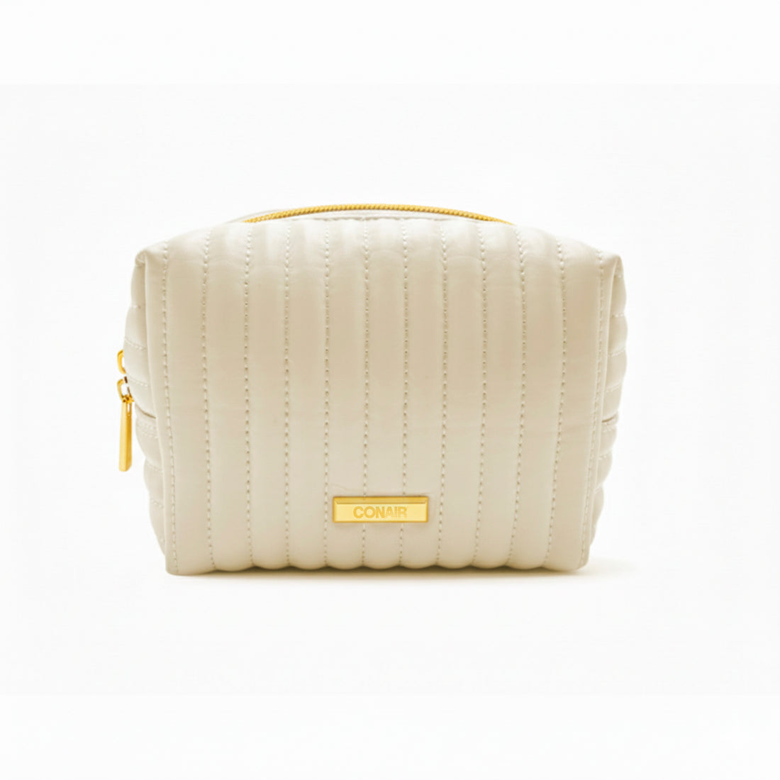 COSMETIQUERA QUILTED CREAM CONAIR