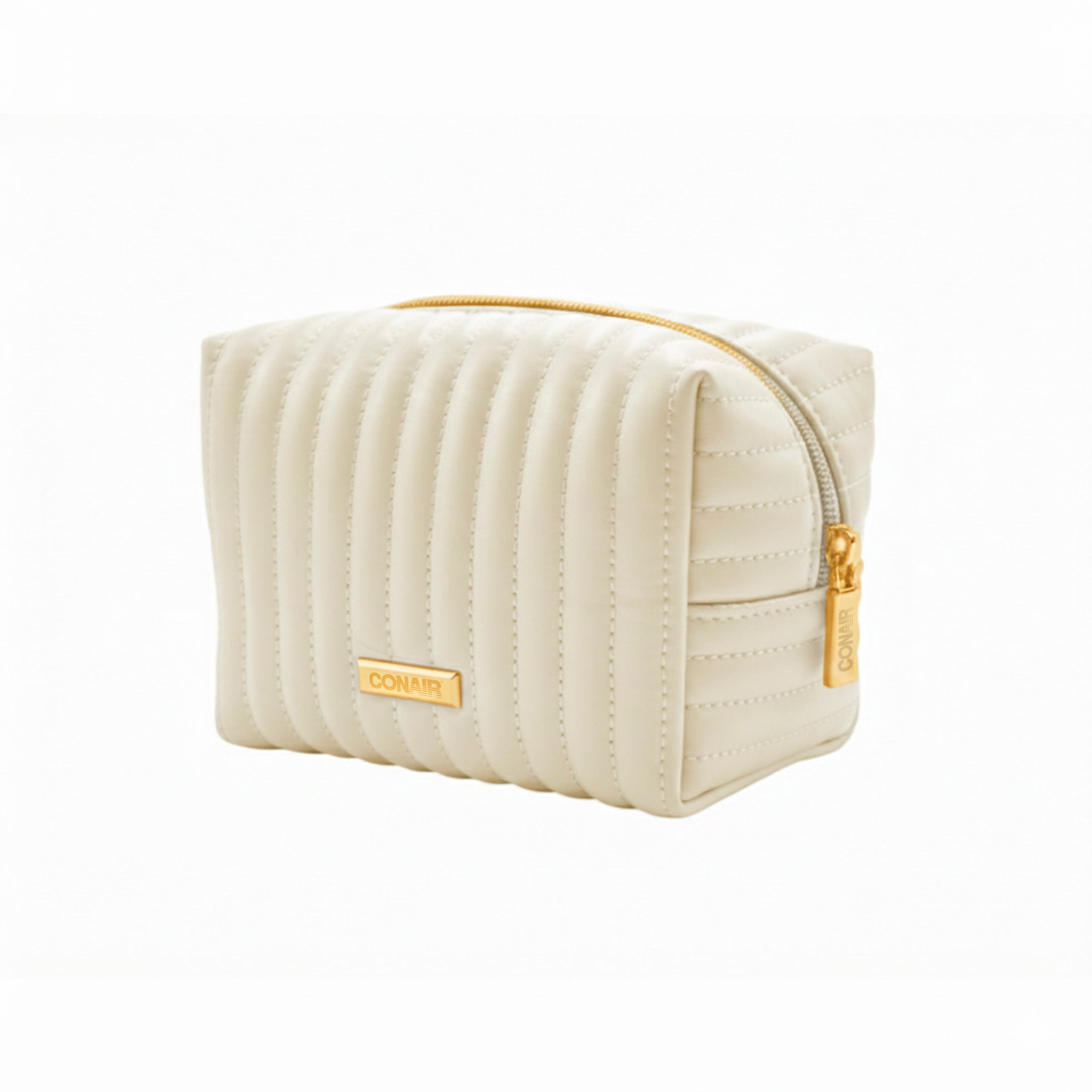 COSMETIQUERA QUILTED CREAM CONAIR