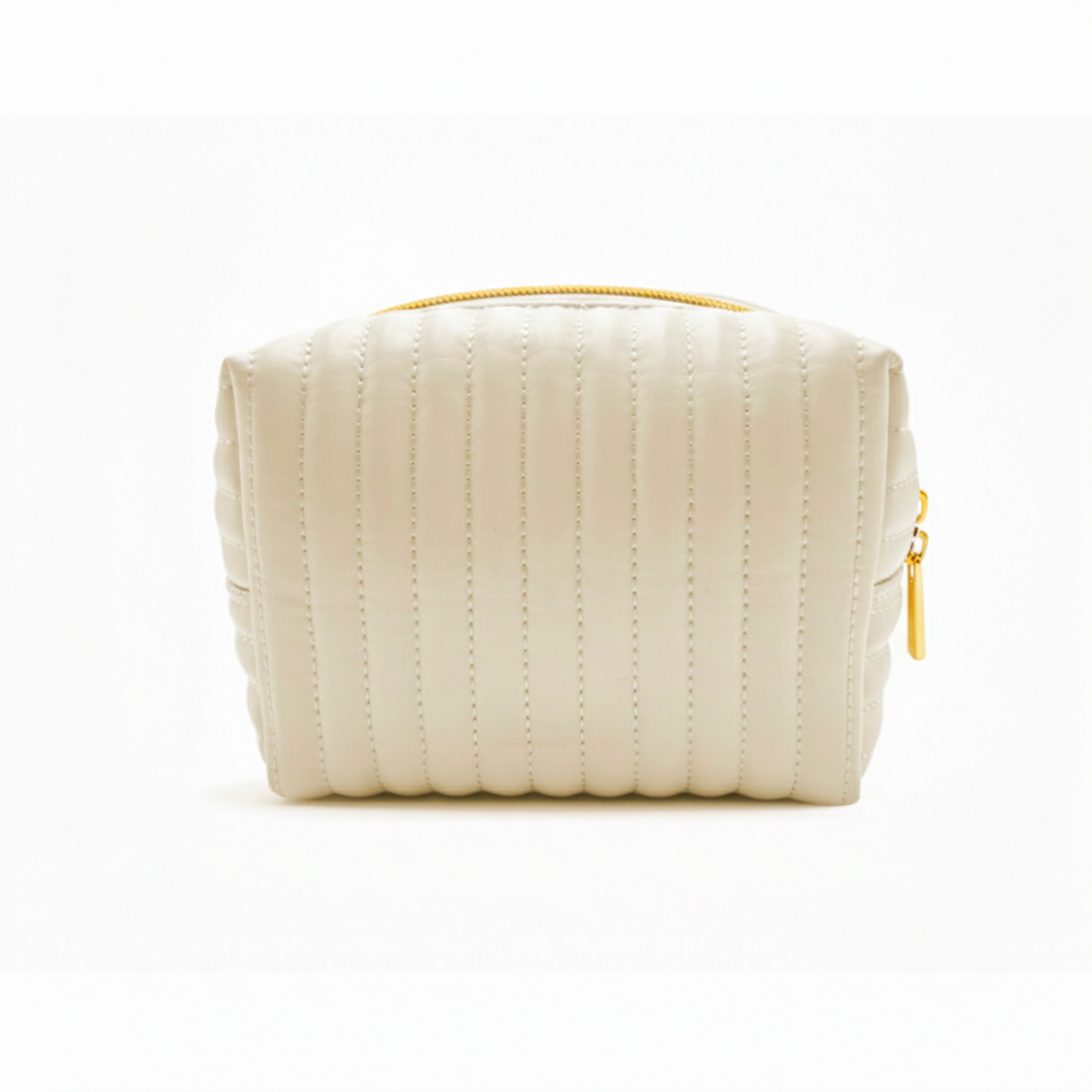 COSMETIQUERA QUILTED CREAM CONAIR