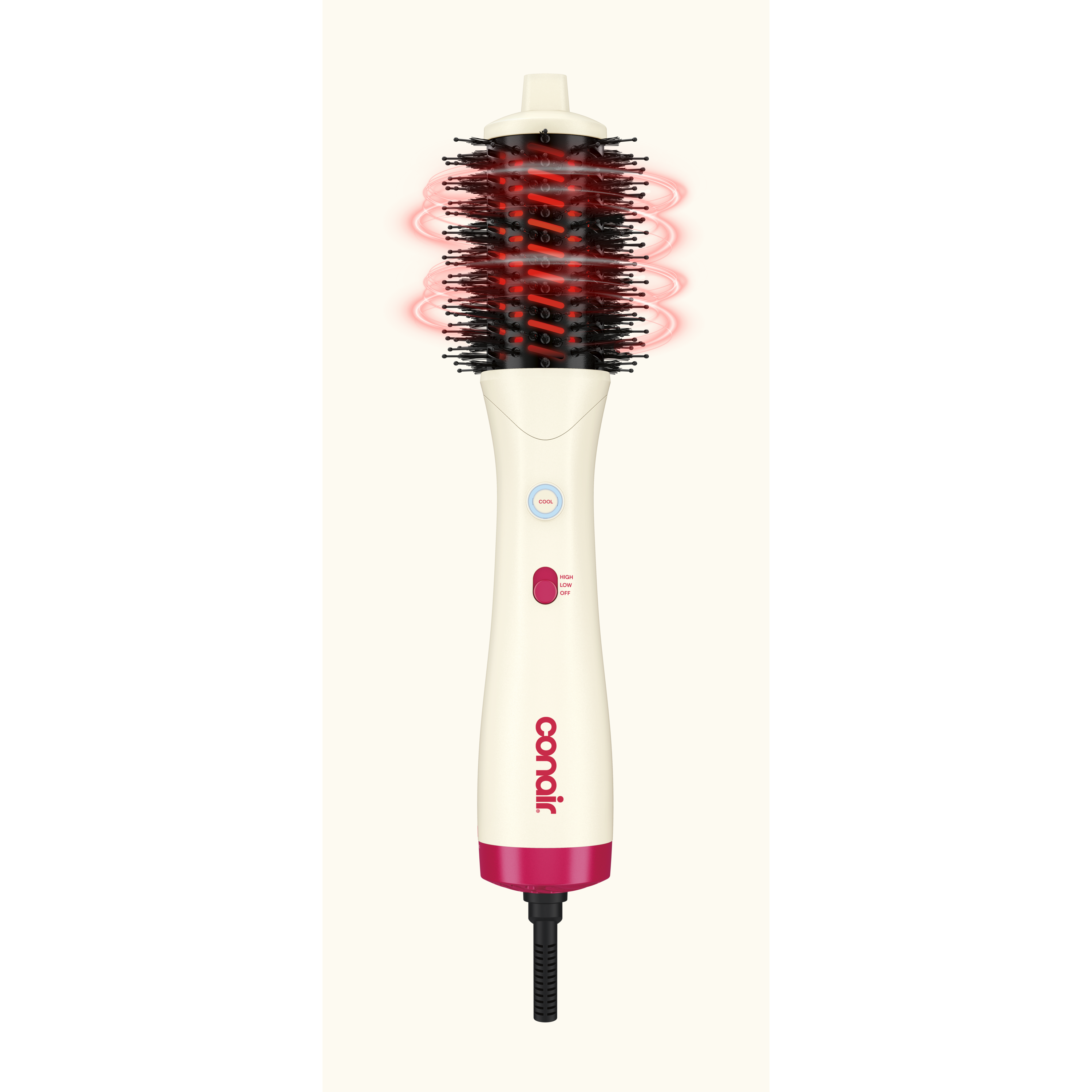 Cepillo De Aire LED Infrarrojo Conair Hueso Infiniti Pro
