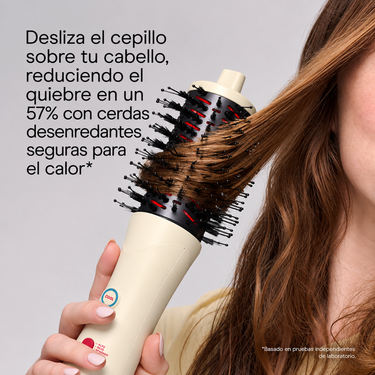 Cepillo De Aire LED Infrarrojo Conair Hueso Infiniti Pro