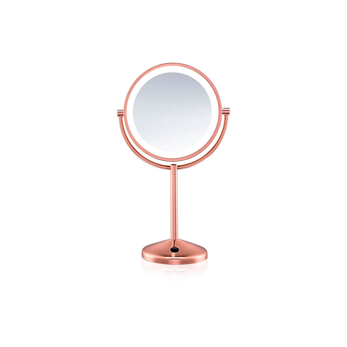 Espejo Circular Rose Gold Conair