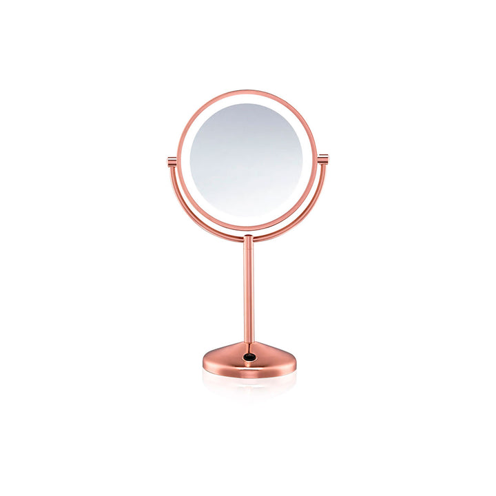 Espejo Circular Rose Gold Conair