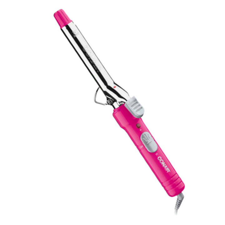 Combo Alaciadora y Tenaza Conair Rosa