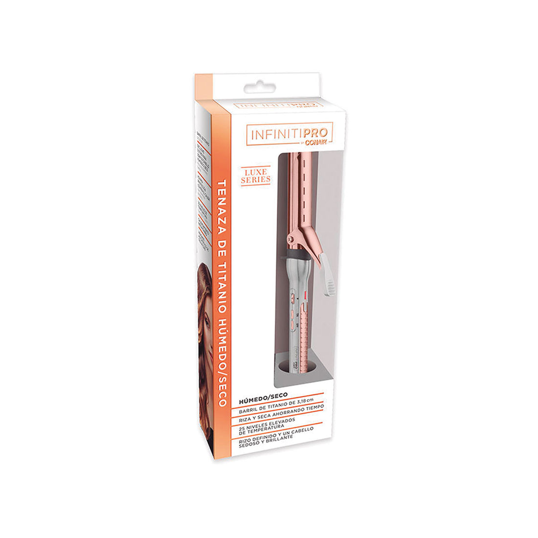 Conair Tenaza Rizadora InfinitiPRO Titanio 1 1/4"