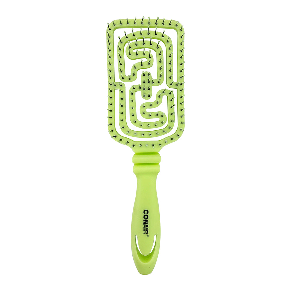FLEXIBLE PADDLE VENT HEAD BRUSH