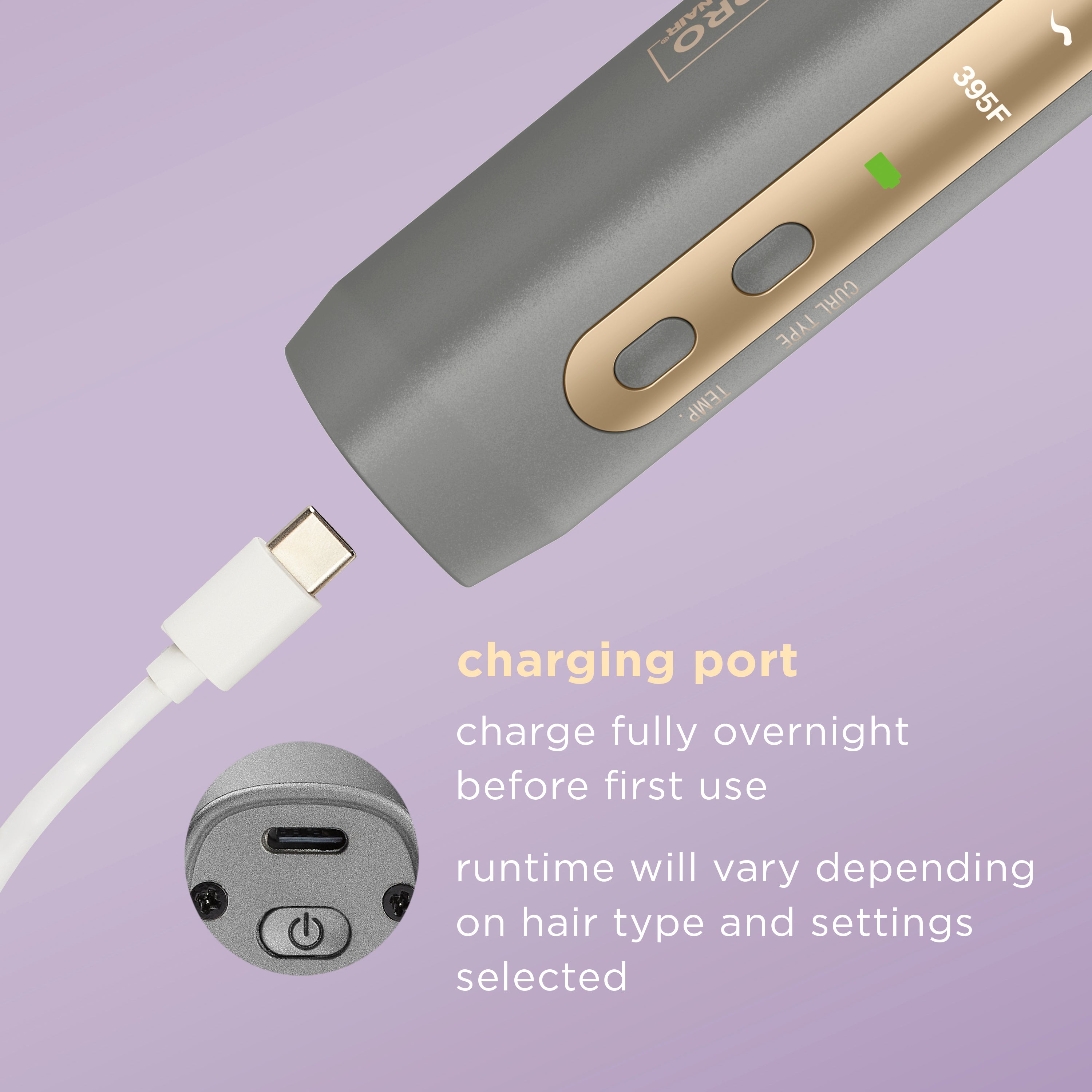 Mini Rizador Automático Inalámbrico Curl Secret InfinitiPro by Conair