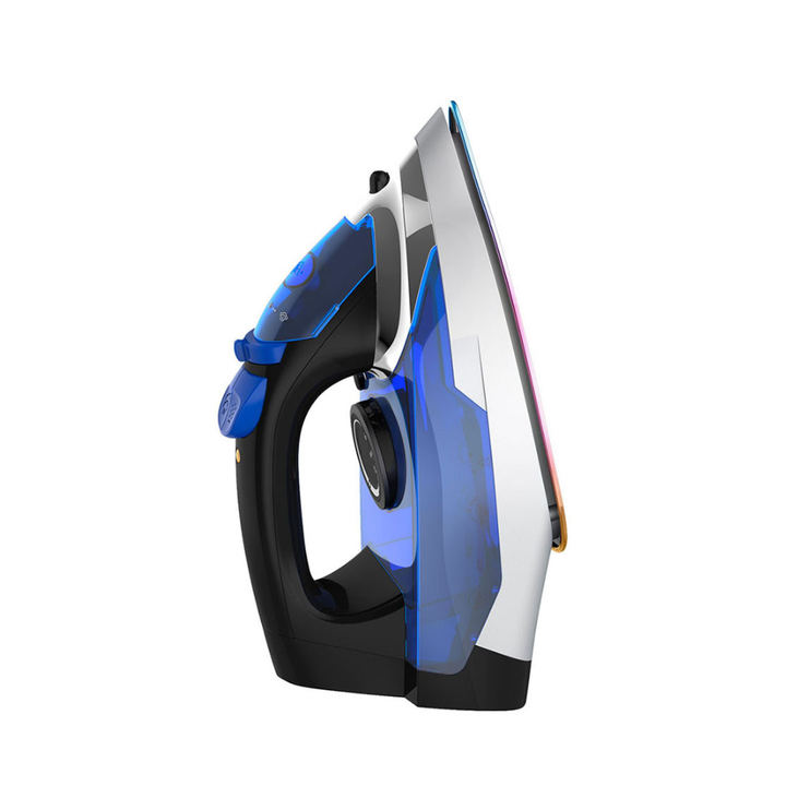 Conair Plancha de Vapor 1550W - Color Azul con Negro