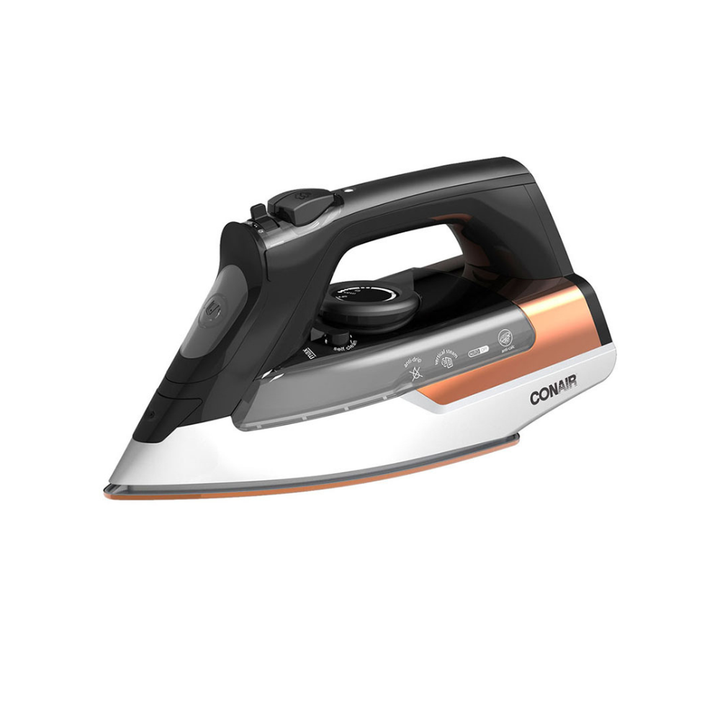 Conair Plancha de Vapor 1875W Extream Steam Pro - Color Negro con Dorado