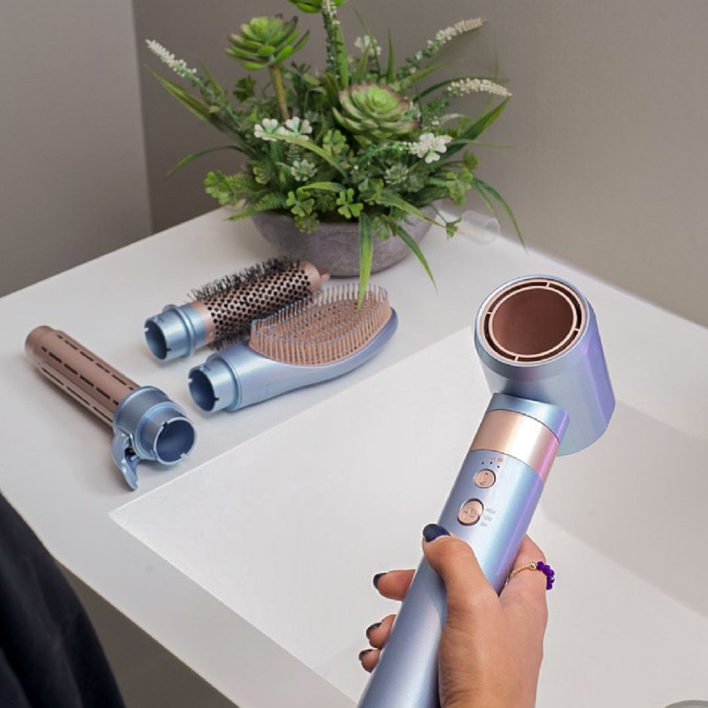 Conair DigitalAire Estilizador Multifuncional 4 en 1 - Con 4 Cabezales Intercambiables