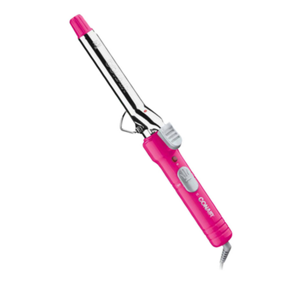 Conair Combo Alaciadora 1” + Tenaza 3/4” para Ondas y Alaciado- Color Rosa
