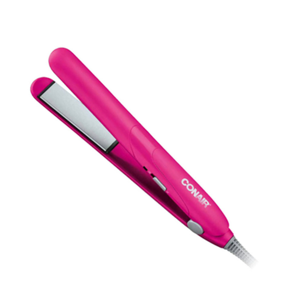 Conair Combo Alaciadora 1” + Tenaza 3/4” para Ondas y Alaciado- Color Rosa