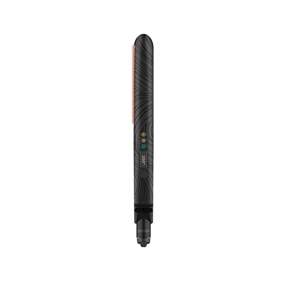 Conair Alaciadora Especial para Cabello Rizado con Peines Guía - Color Negro