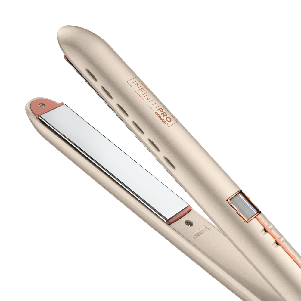 Conair Alaciadora InfinitiPRO Frizz Free 1 In- Color Rose Gold