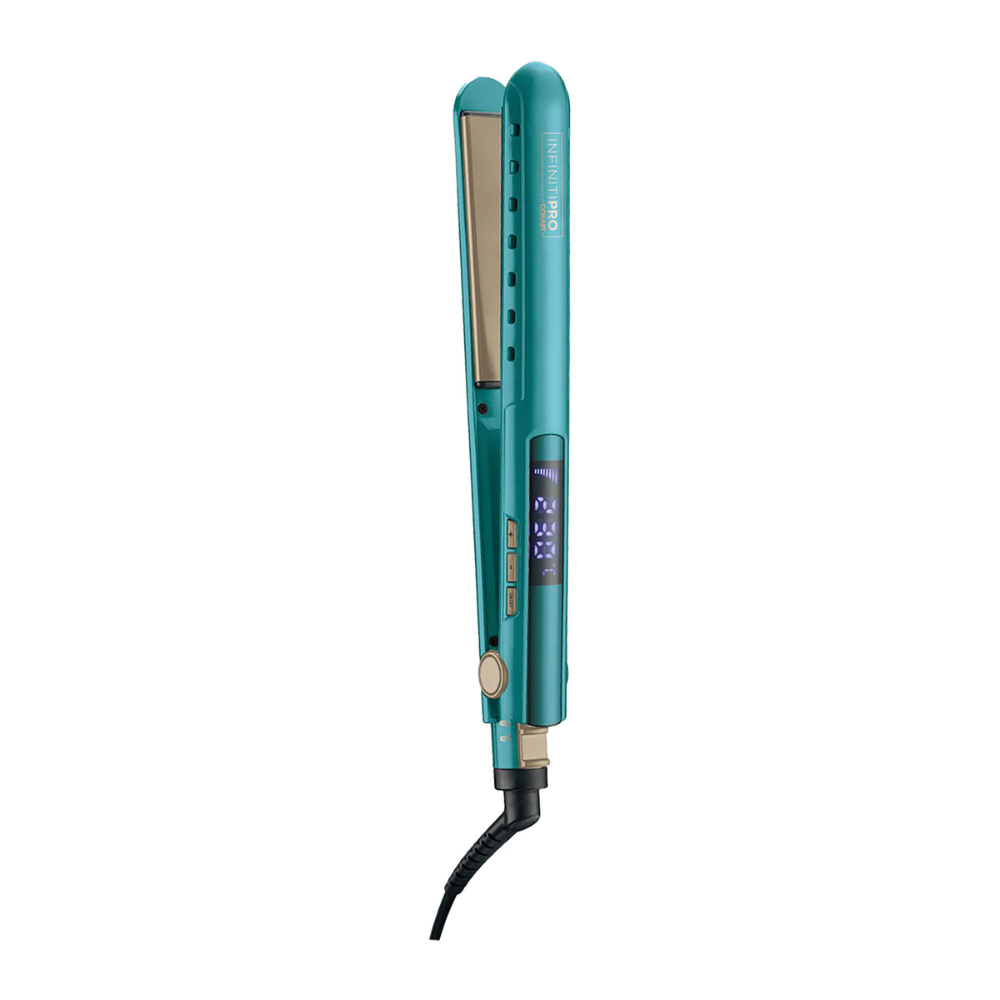 Conair Alaciadora InfinitiPro Digital con Infusión de Argán y Queratina 1 In - Color Azul