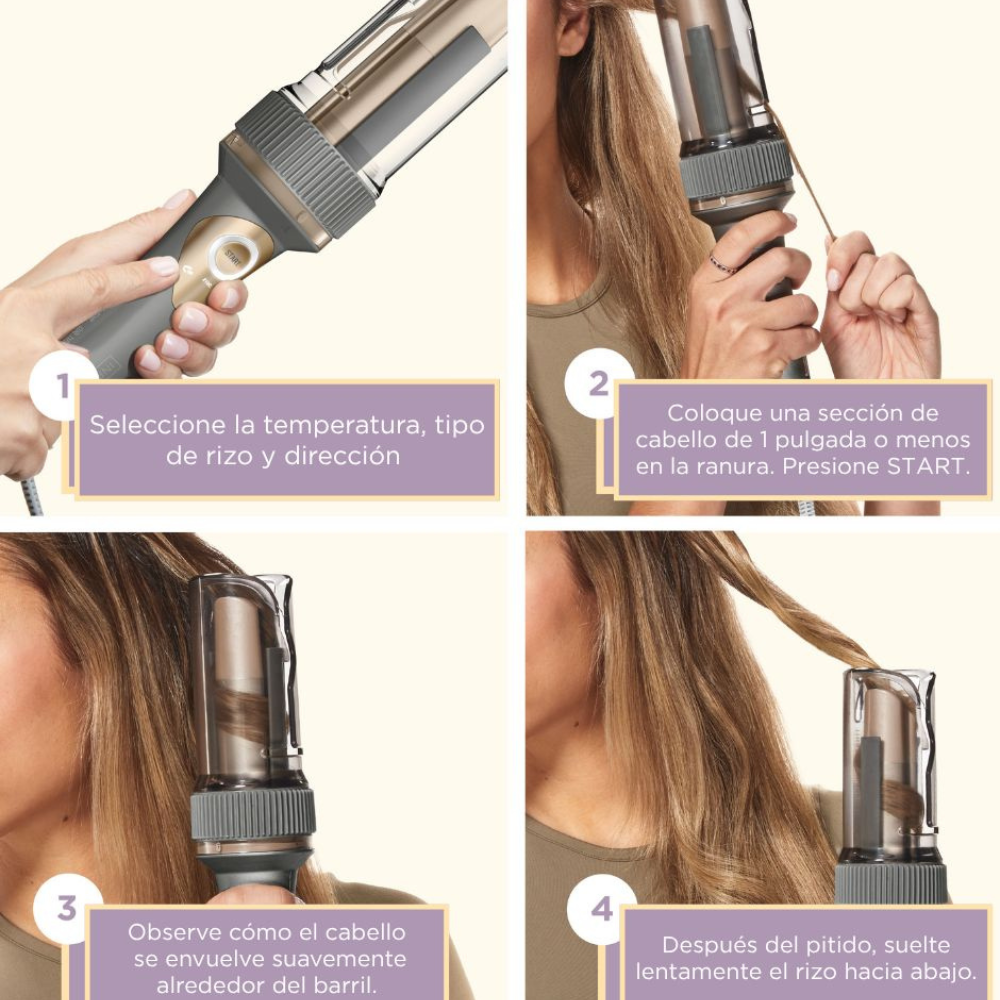 Conair Curl Secret InfinitiPro Rizador Automático de 1 1/4 in (3.17 cm)