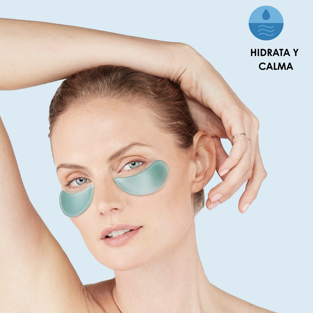 Conair Cool Beanz Parches para Ojos Reutilizables con Estuche Enfriador