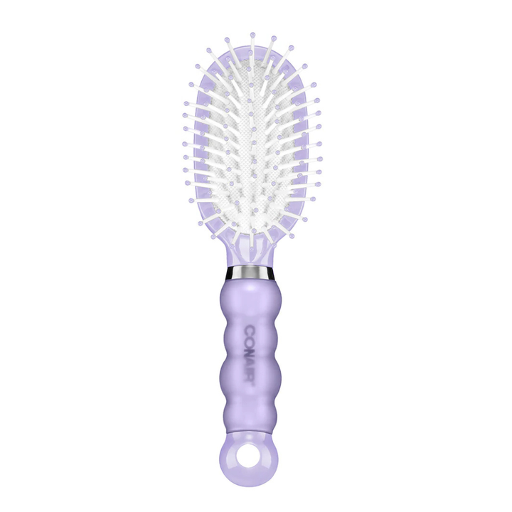Conair Cepillo Ovalado Compacto Conair Mango Soft Gel y Desenredado Sin Tirones